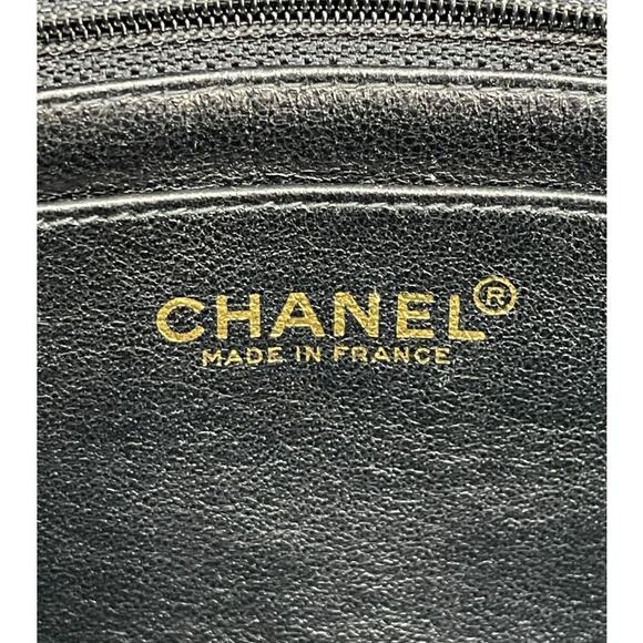 CHANEL Black Pearl Chain Shoulder Bag A-A6102 - Picture 8 of 10